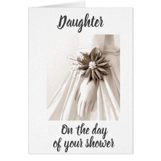 "FOR YOUR SHOWER" FOR AVERY ***SPECIAL DAUGHTER*** (Front)