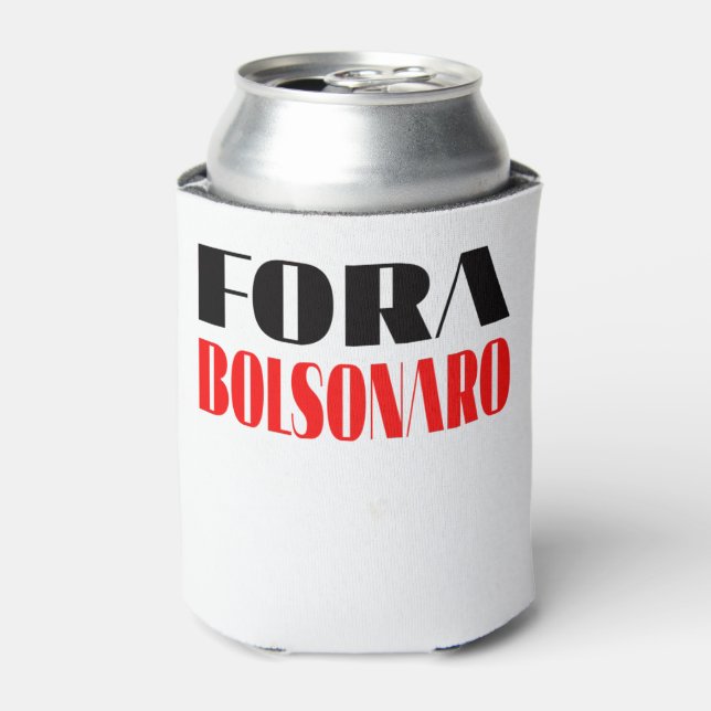 Fora Bolsonaro Lula Presidente Can Cooler (Can Front)