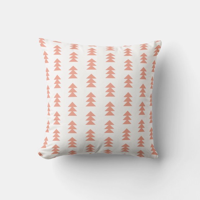 Foral Blouse Throw Pillow (Front)