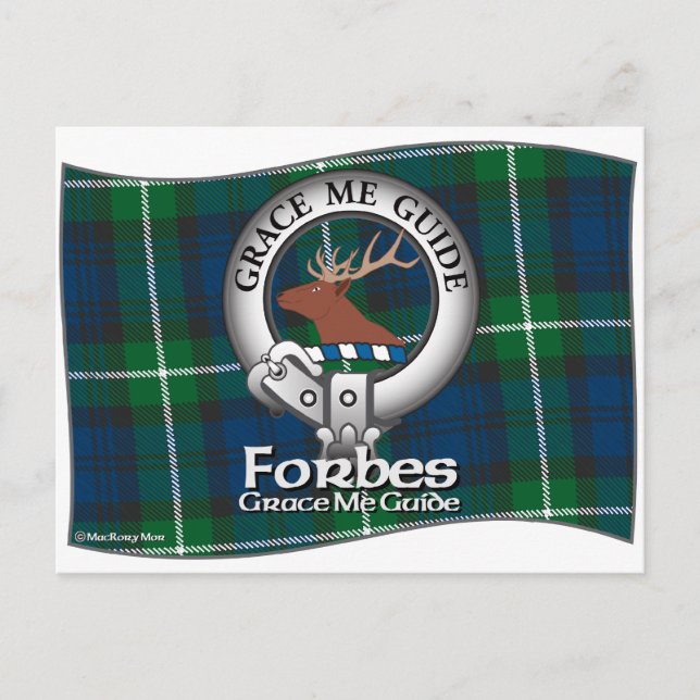Forbes Clan Postcard (Front)