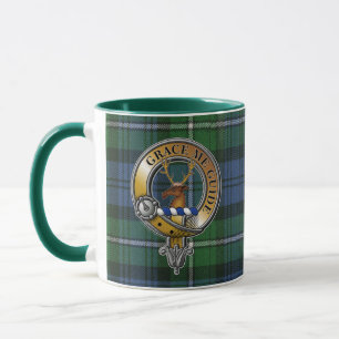 Forbes Tartan & Badge Mug