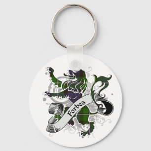 Forbes Tartan Lion Keychain