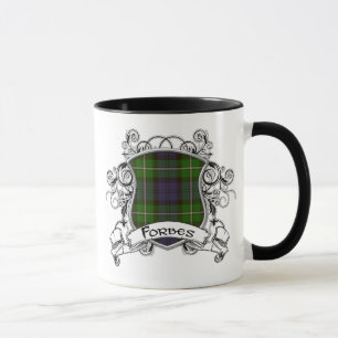 Forbes Tartan Shield Mug