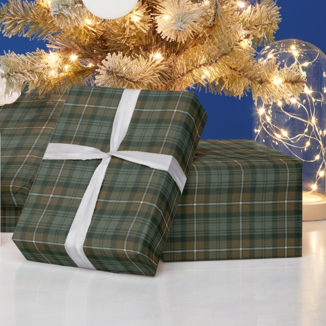Forbes Weathered Original Scottish Tartan Wrapping Paper (Holidays)
