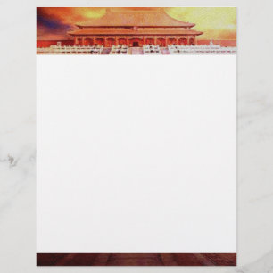 Forbidden City Letterhead