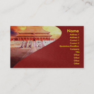 Forbidden City Profile Card