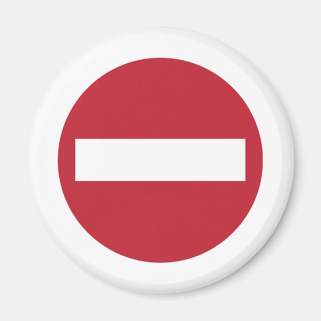 Forbidden ! magnet (Front)