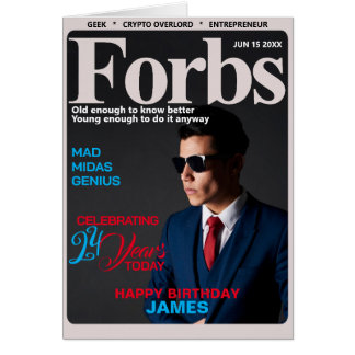 Forbs Parodie Vide À L'Âge De L'Anniversaire-Photo