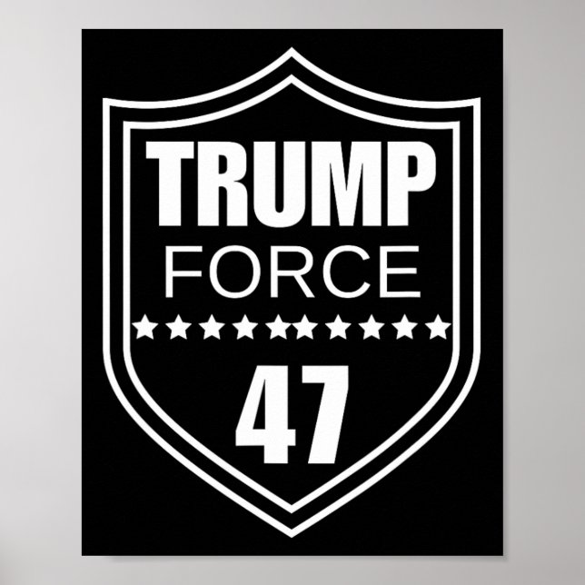 Force 47 Ultra Maga More Than Ever Never Surrender Poster (Front)
