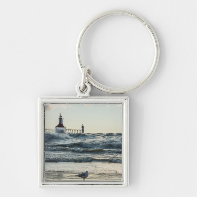 Force Behind Beauty Keychain (Front)