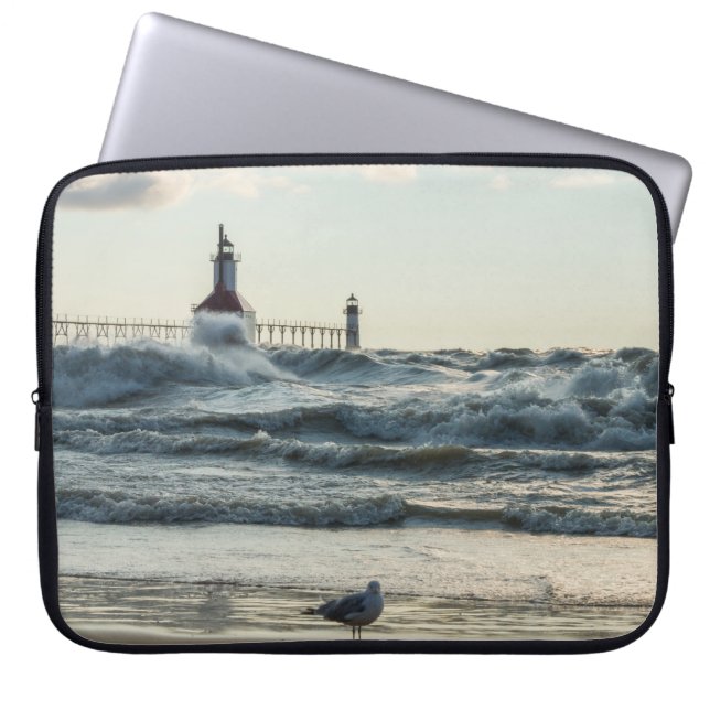 Force Behind Beauty Laptop Sleeve (Front)