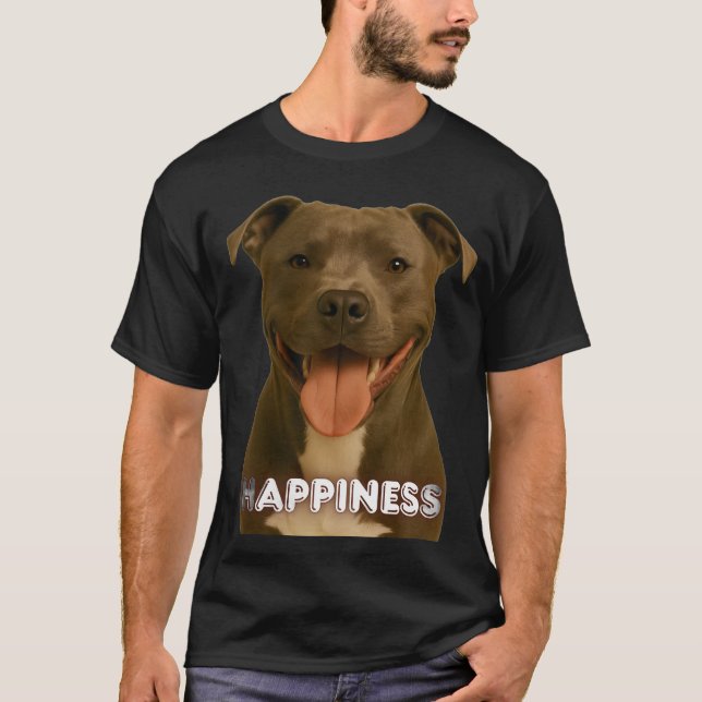 Force dans un sourire - L'esprit d'un T-shirt chie (Devant)