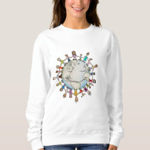 Force Field for Good Women's Sweatshirt (new)