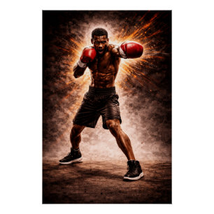Force implacable – Affiche de boxe Power