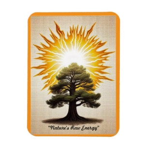 "Force of Electricity" Magnet