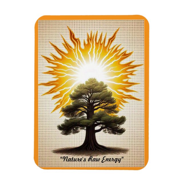 "Force of Electricity" Magnet (Vertical)