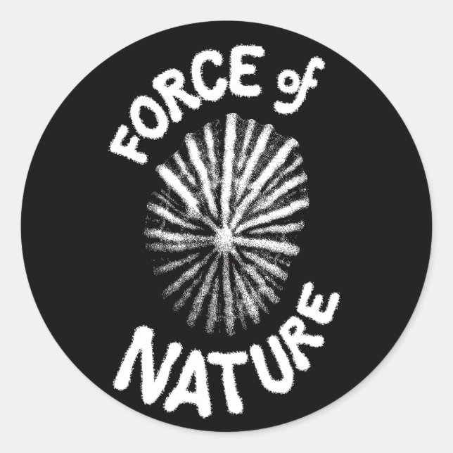 Force of Nature logo stickers (Front)