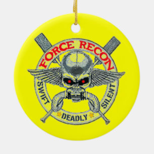 FORCE RECON CERAMIC ORNAMENT