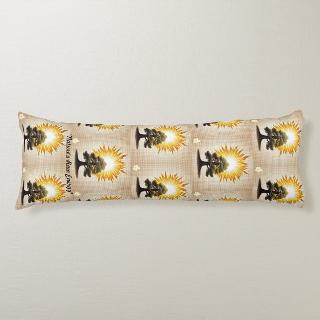 "Forceful Nature" Body Pillow (Front)