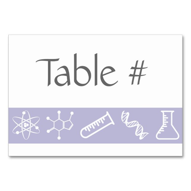 Forces attractives dans la carte de table Lavender (Devant)