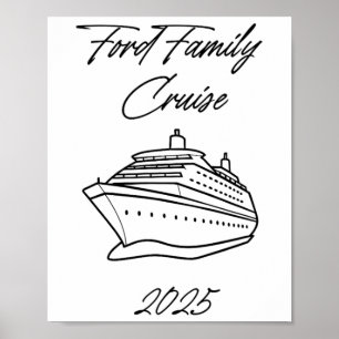 Ford Family Cruise 2025 Poster