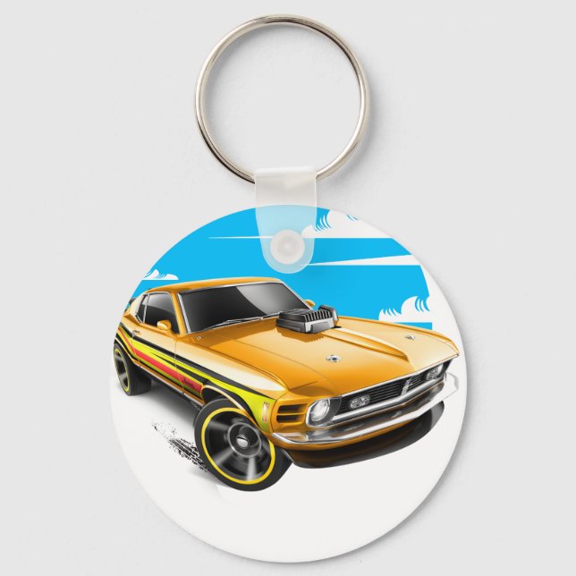 ford mustang keychain (Front)