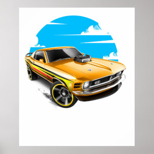 ford mustang poster