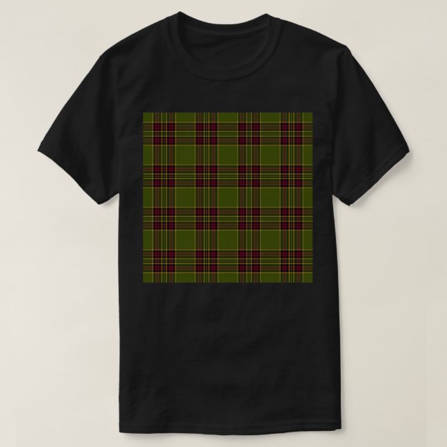Forde Irish Family Tartan STA 829 Muted 1 T-Shirt (Design Front)