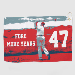 Fore More Years Donald Trump Golf Towel