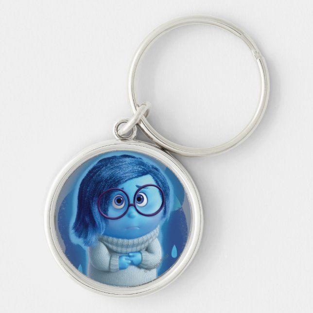Forecast is for Blue Skies Keychain (Front)