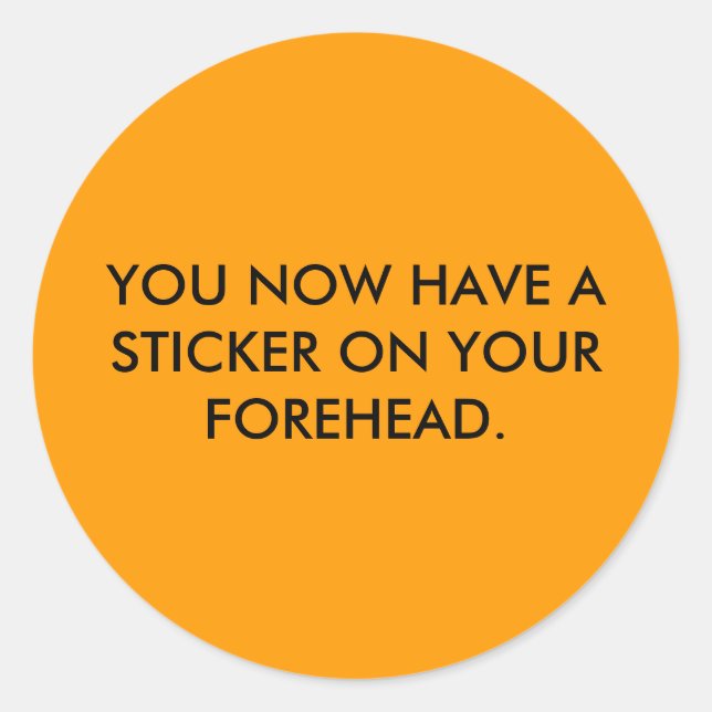 Forehead Sticker (Front)