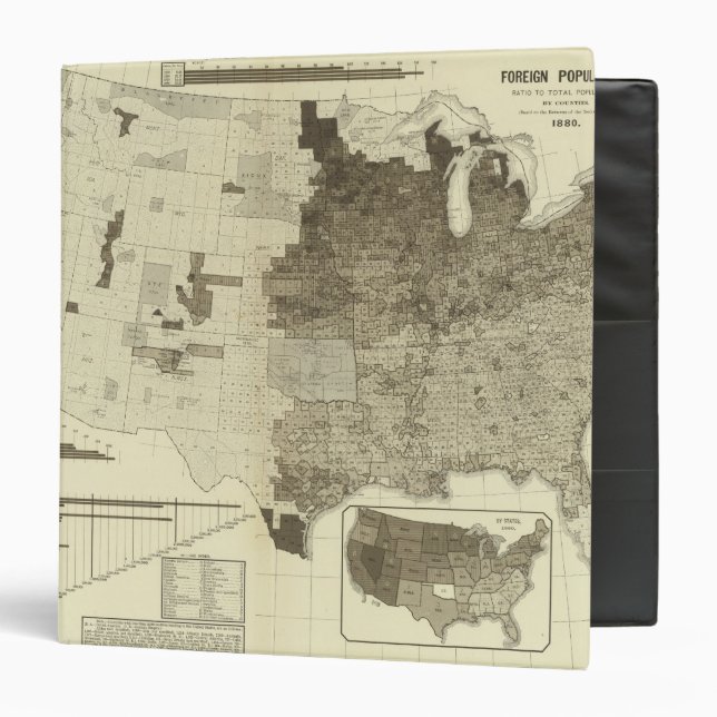 Foreign population by counties binder (Front/Inside)