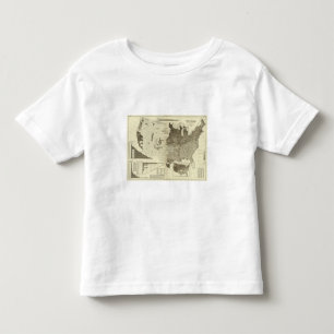 Foreign population by counties toddler t-shirt