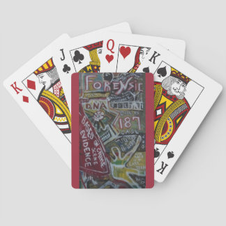 FORENSIC 187 PLAYING CARDS