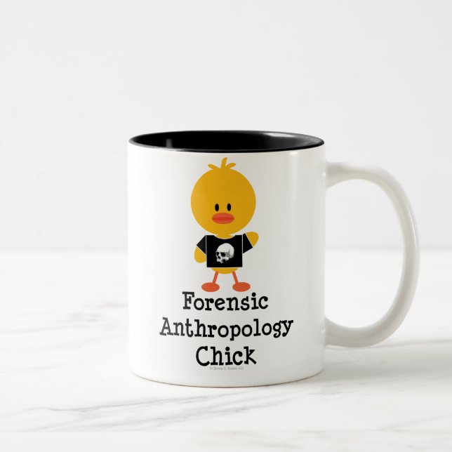 Forensic Anthropology Chick Mug (Right)