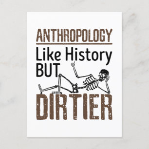 Forensic Anthropology Like History But Dirtier Postcard