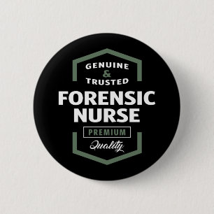 Forensic Nurse Logo Gift Ideas 2 Inch Round Button