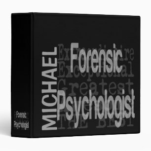 Forensic Psychologist Extraordinaire CUSTOM Binder