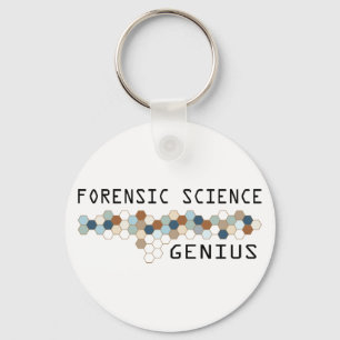 Forensic Science Genius Keychain