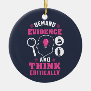 Forensic Science Investigation Science Geek  Ceramic Ornament