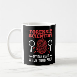 Forensic Science Investigator Forensics Scientists Coffee Mug