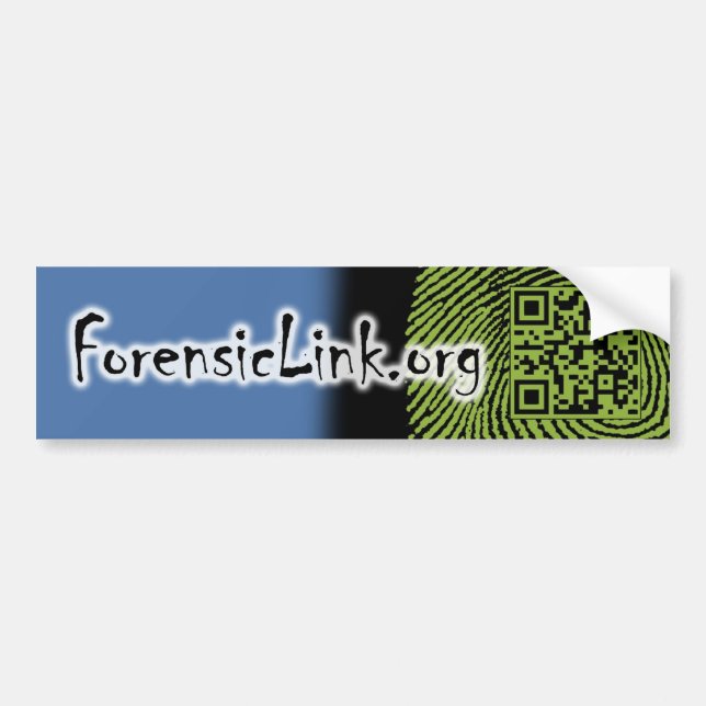 Forensiclink.org Bumper Sticker (Front)