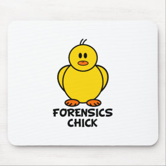 Forensics Chick Mouse Pad