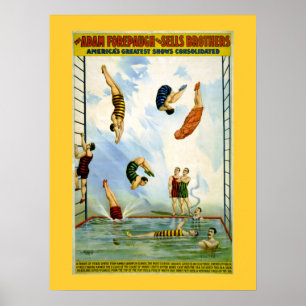 Forepaugh and Sells Vintage Circus Poster