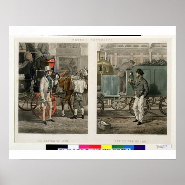 Fore's Contrasts: The Driver of 1832, The Driver o Poster (Front)