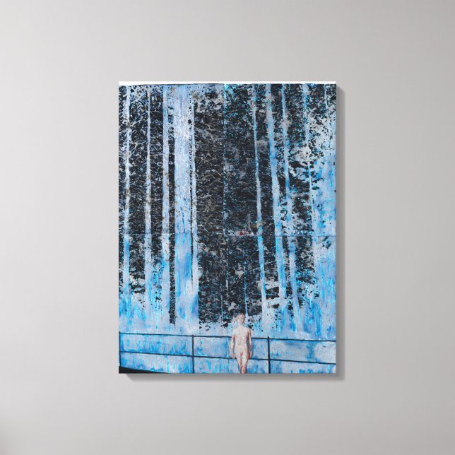 Forest- 4 Hours of Daylight 2009 Canvas Print (Front)