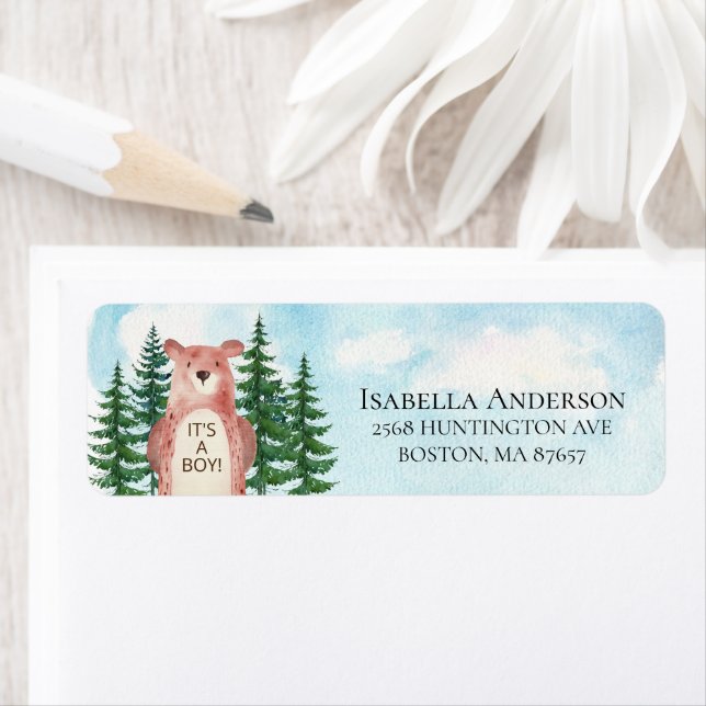 Forest Adventure Bear C'est un garçon (En situation)