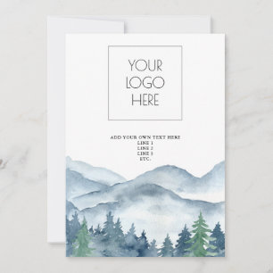 Forest Adventure Mountains Template