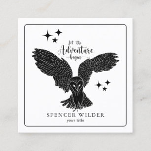 Forest Adventure Nature Guide Square Business Card