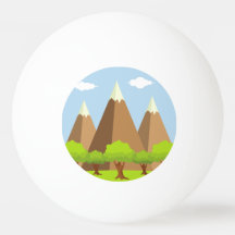 Forest And Mountain Tops